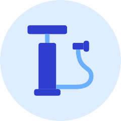 Tire Pump Icon from Kameleon Duo Set