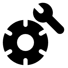 Tire Repair Fill Icon from Rounded Fill - Streamline Material Set