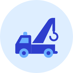 Tow Truck Icon from Kameleon Duo Set