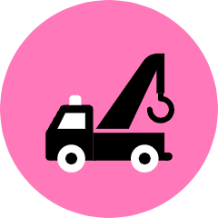 Tow Truck Icon from Kameleon Pop Set