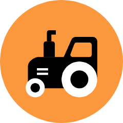 Tractor 2 Icon from Kameleon Pop Set