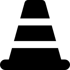 Traffic Cone Icon from Micro Solid Set