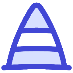 Traffic Cone Icon from Flex Duo Set
