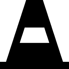 Traffic Cone Icon from Sharp Remix Set