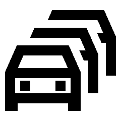 Traffic Jam Icon from Sharp Line - Streamline Material Set