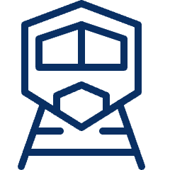 Train 1 Icon from Cyber Line Set