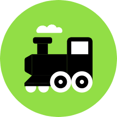 Train Icon from Kameleon Pop Set