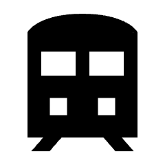 Train Fill Icon from Sharp Fill - Material Pro Set