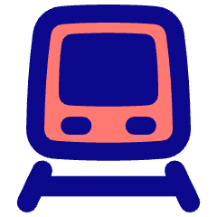 Train Front Icon from Plump Pop Set