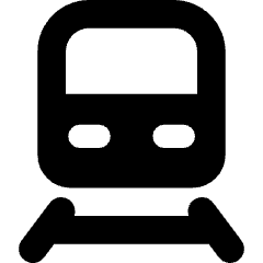 Train Front Icon from Core Solid Set