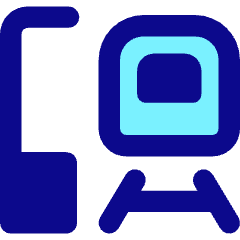 Train Station Icon from Core Pop Set