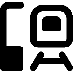 Train Station Icon from Core Remix Set