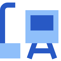 Train Station Icon from Sharp Flat Set