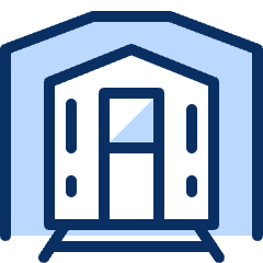 Train Tunnnel Icon from Cyber Duotone Set