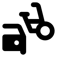 Transportation Fill Icon from Rounded Fill - Material Pro Set