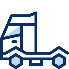 Truck 2 Icon from Cyber Duotone Set