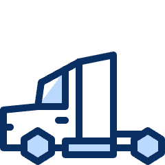 Truck 3 Icon from Cyber Duotone Set