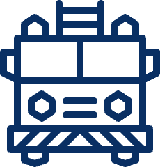 Truck Fire 1 Icon from Cyber Line Set