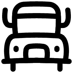 Truck Front Icon from Flex Line Set