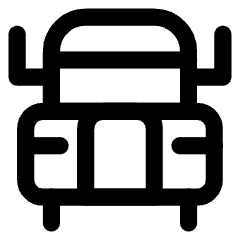Truck Front Icon from Core Line Set