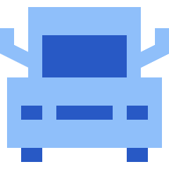 Truck Front Icon from Sharp Flat Set