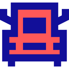 Truck Front Icon from Sharp Pop Set