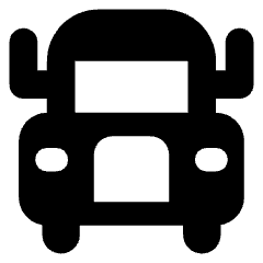 Truck Front Icon from Core Solid Set