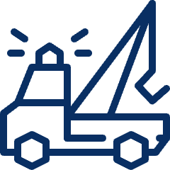 Truck Tow Icon from Cyber Line Set