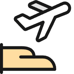 Travel Insurance Plane 1 Icon from Ultimate Colors Set
