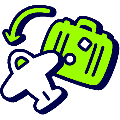 Loading Luggage Icon from Stickies Duo Set