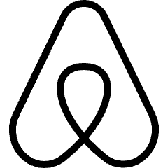 Airbnb Logo Icon from Ultimate Light Set