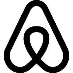 Airbnb Logo Icon from Ultimate Bold Set
