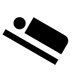 Airline Seat Flat Angled Fill Icon from Sharp Fill - Material Pro Set