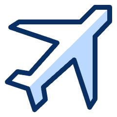 Airplane Icon from Cyber Duotone Set