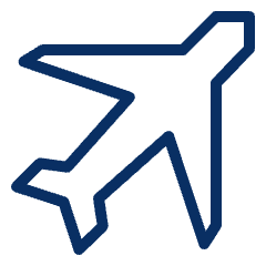 Airplane Icon from Cyber Line Set