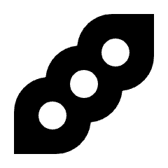 Allergens Beans Fill Icon from Sharp Fill - Material Pro Set