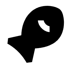 Allergens Fish Fill Icon from Sharp Fill - Material Pro Set