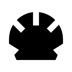 Allergens Moluscs Fill Icon from Sharp Fill - Material Pro Set