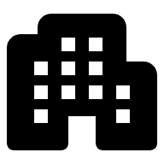 Apartment Fill Icon from Rounded Fill - Streamline Material Set
