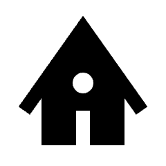 Bungalow Fill Icon from Sharp Fill - Material Pro Set