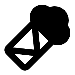 Burrito Fill Icon from Rounded Fill - Streamline Material Set