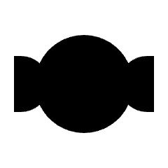 Candy Fill Icon from Sharp Fill - Material Pro Set