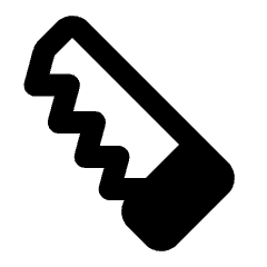 Carpenter Fill Icon from Rounded Fill - Streamline Material Set