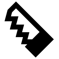 Carpenter Fill Icon from Sharp Fill - Material Pro Set