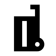 Carry On Bag Fill Icon from Sharp Fill - Material Pro Set