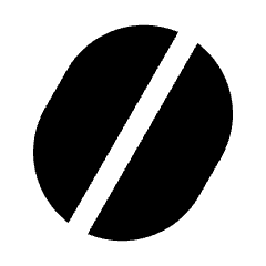 Coffee Bean Fill Icon from Sharp Fill - Streamline Material Set