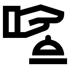 Concierge Icon from Material Pro Line Set