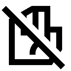 Do Not Touch Icon from Sharp Line - Streamline Material Set