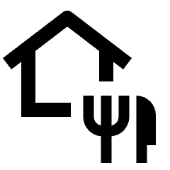 Food Bank Icon from Outlined Line - Streamline Material Set