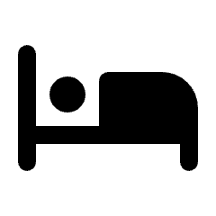 Hotel Fill Icon from Rounded Fill - Material Pro Set